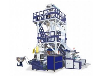 SS-GS-3L系列高速ABC三层复合共挤吹膜机