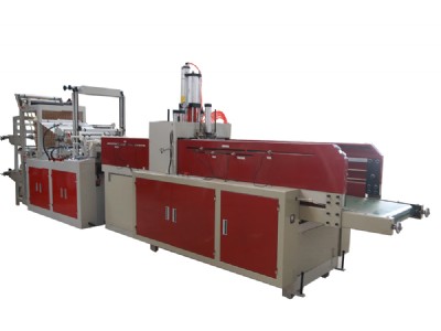 全自动单层热封冷切制袋机