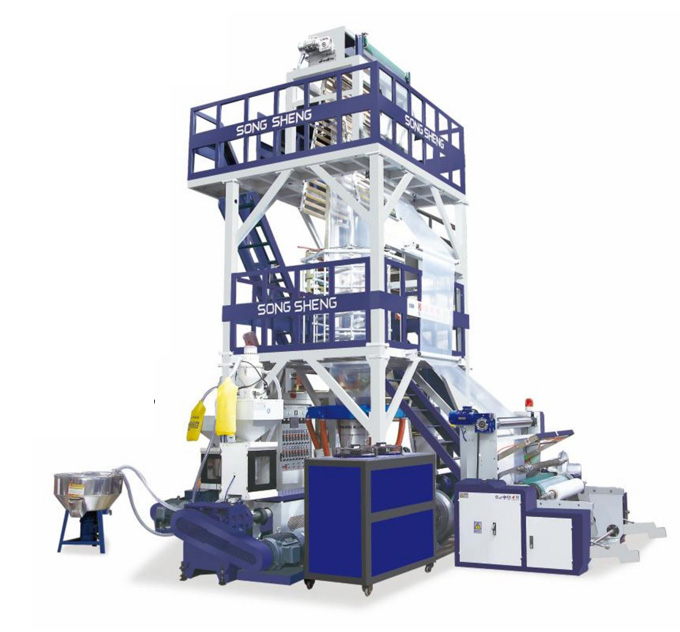 SS-GS-3L系列高速ABC三层复合共挤吹膜机